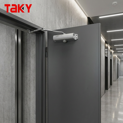 Καλή τιμή Ασημί Fire Rated Hydraulic Adjustable Overhead Door Closer for Steel and Woden House Poor σε απευθείας σύνδεση