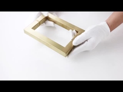 TK-H001 χρυσή λαβή πόρτας γυαλιού