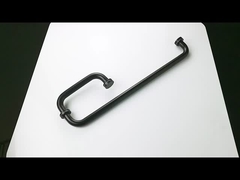 TK-C041 μαύρη λαβή γυάλινης πόρτας